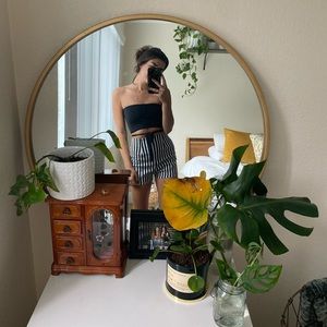 Pinstriped shorts